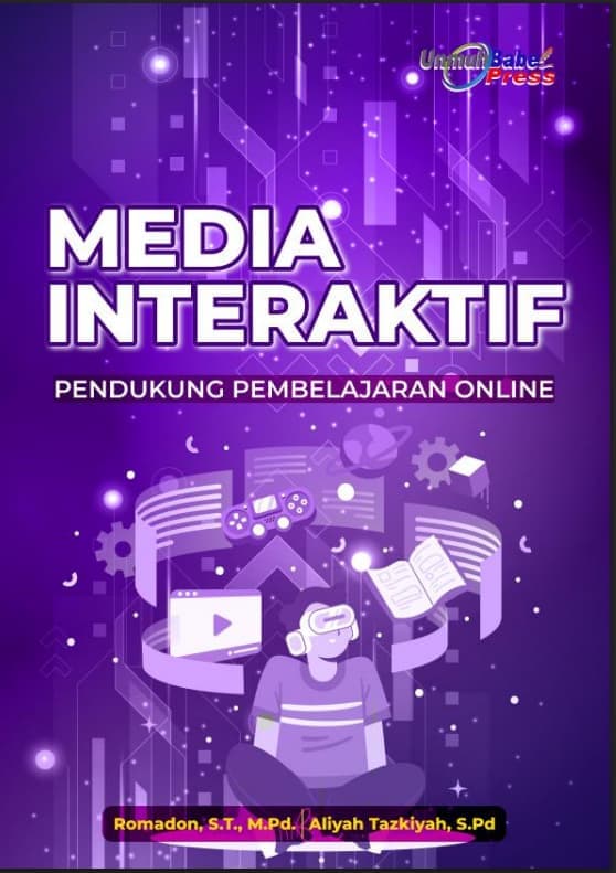 Cover buku Media Interaktif Pendukungan Pembelajaran Online