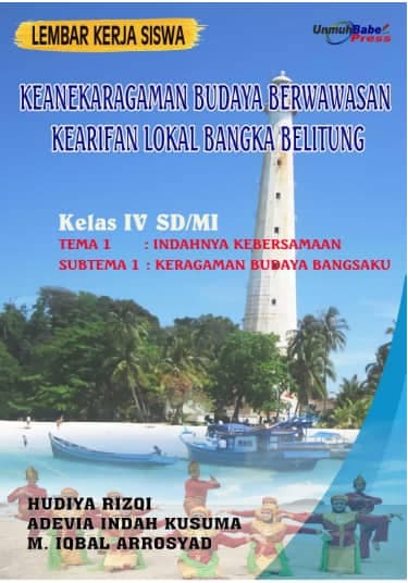 Cover buku KEANEKARAGAMAN BUDAYA BERWAWASAN KEARIFAN LOKAL BANGKA BELITUNG
